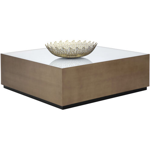 Shiloh 47.25 X 47.25 inch White / Black Coffee Table